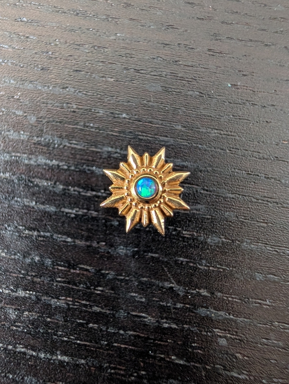 Genuine BVLA Jewelry - 14k Compass end